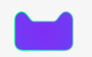 紫色天猫头像免抠