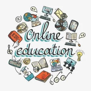 手绘教学文具免抠