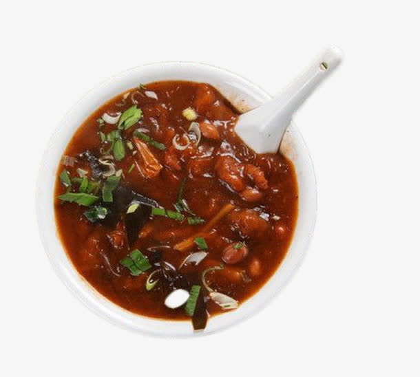 美味的胡辣汤素材图片免抠