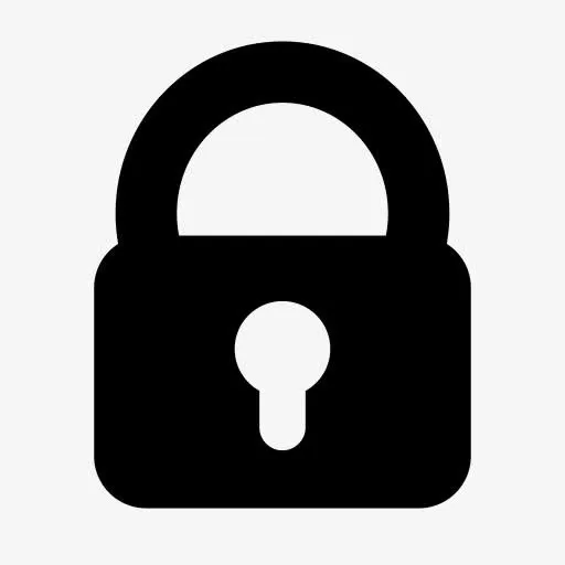 访问锁密码保护安全安全标准自由免抠