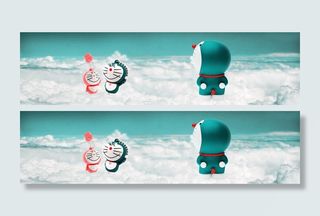 哆啦a梦背景高清