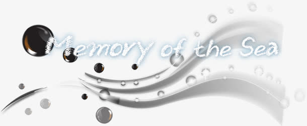 水珠抽象装饰元素免抠