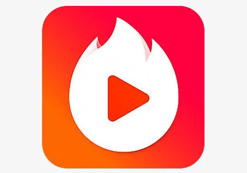 手机火山小视频 应用图标logo设计免抠