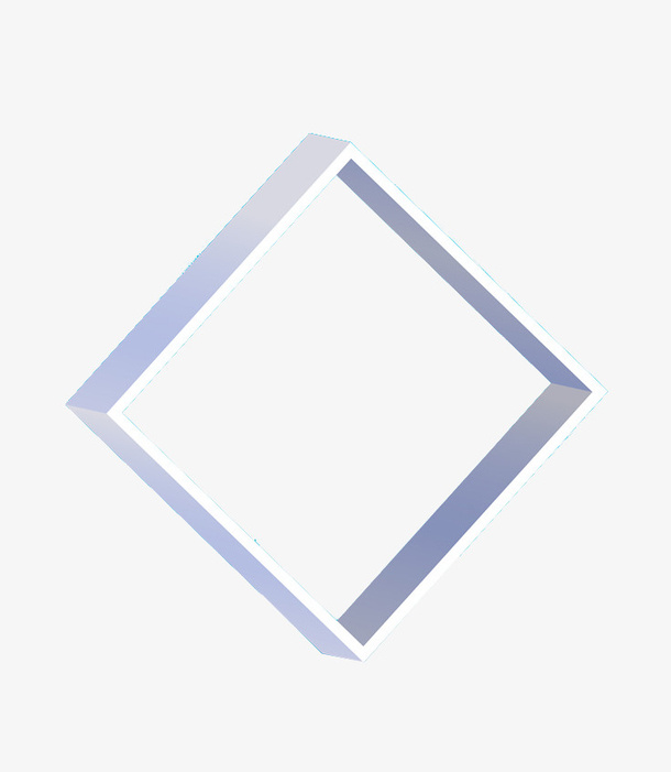 白色展示框设计PNG免抠