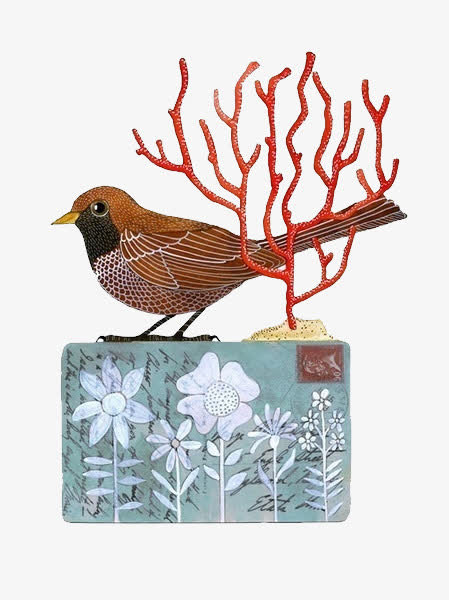 森系小鸟免抠