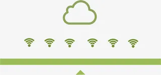 无线图标流程图免抠