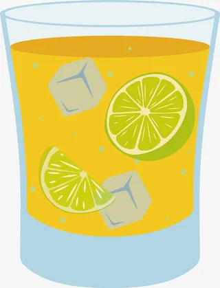 卡通夏日饮品饮料图免抠