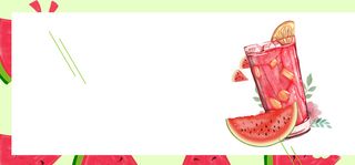 清爽西瓜汁几何红色背景高清