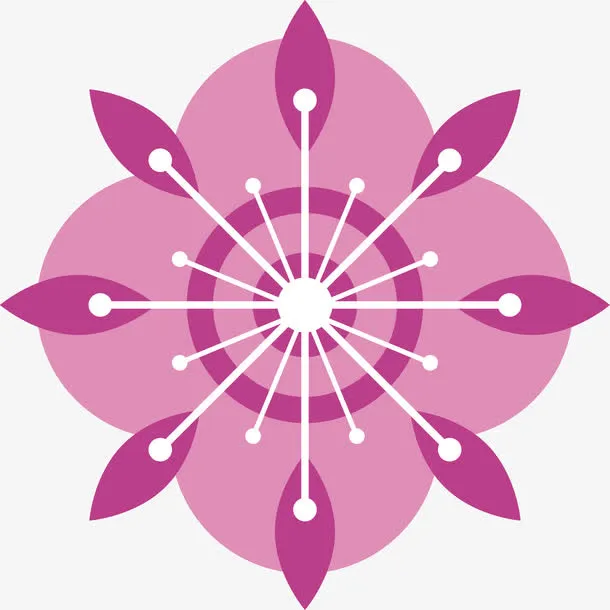 春节桃花卡通桃花免抠
