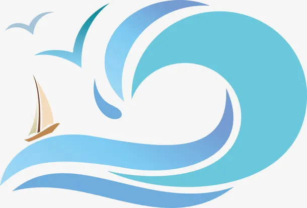 海鸥大浪免抠