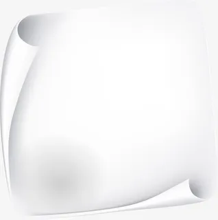 白色清新纸张免抠 白色清新纸张免抠