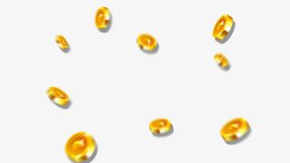 漂浮的金币免抠图免抠