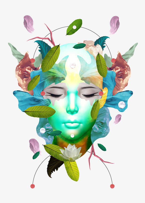 手绘人物免抠