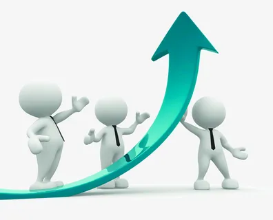 绿色箭头小人免抠 绿色箭头小人免抠