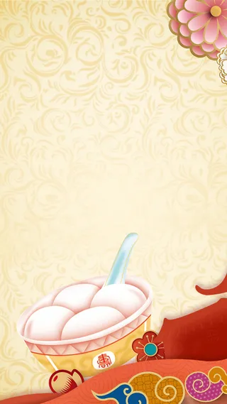 元宵节立体中国风背景设计图高清