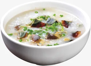 一碗皮蛋瘦肉粥免抠