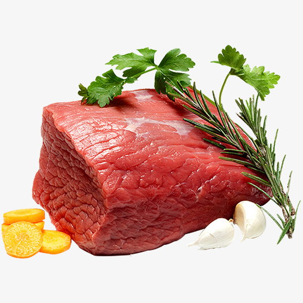新鲜食材 牛肉 香料免抠