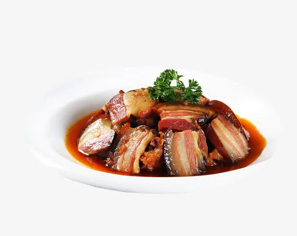 腊肉腊鱼尾免抠