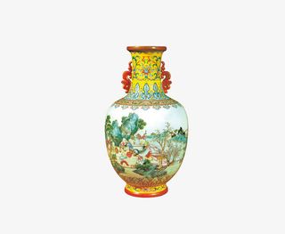 中国风古典瓷器免抠