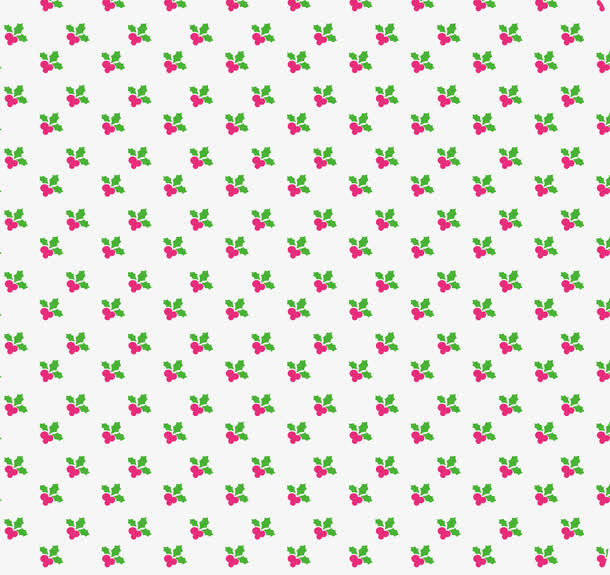 矢量小清新花纹背景素材