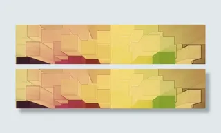 商务简约背景banner设计