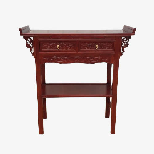 老榆木神台免抠