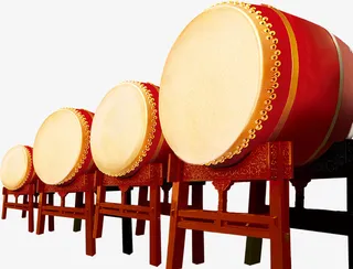 鼓节日喜庆元素免抠