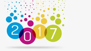 炫彩波点背景2017