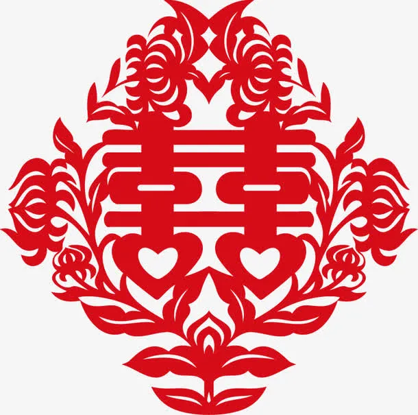 中国剪纸艺术免抠