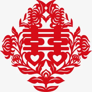 中国剪纸艺术免抠