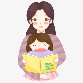 母女在一起看书免抠