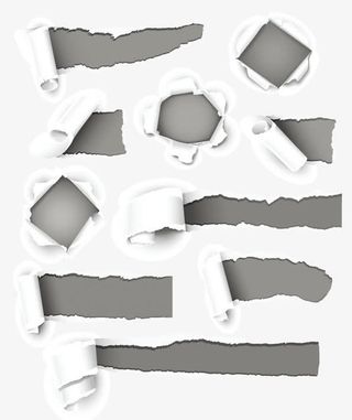 各种纸片碎裂效果矢量图素材下载免抠