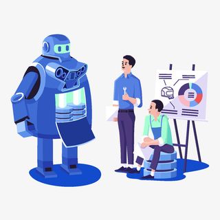 机器人时代的技术场景免抠