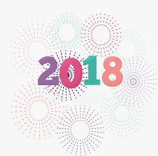 彩色艺术字免抠