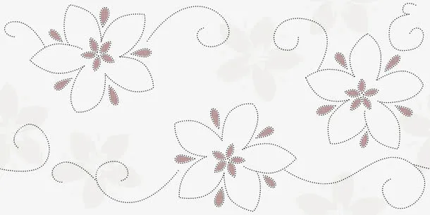 花朵分界线免抠