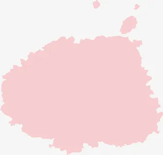 粉色水彩笔刷创意图免抠