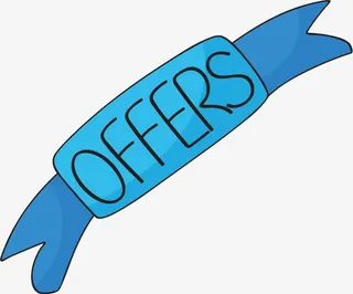 矢量特价标签免抠