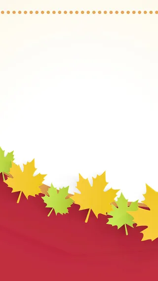 红色枫叶背景图高清