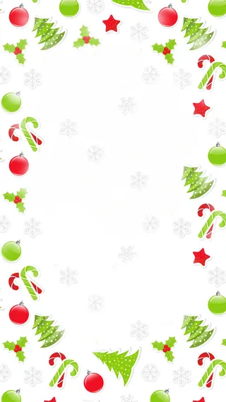 圣诞节边框背景高清
