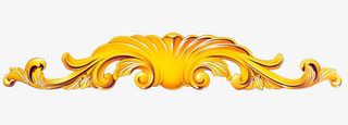 金色纹饰免抠