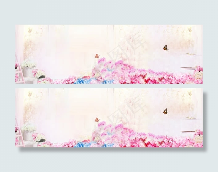 唯美淘宝广告banner