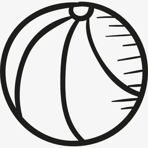 画篮球图标免抠