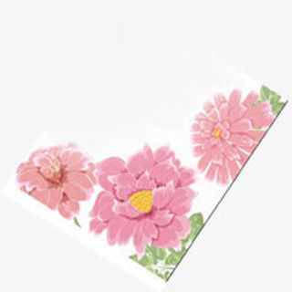 漂浮花瓣气泡简洁大方树叶树丛免抠