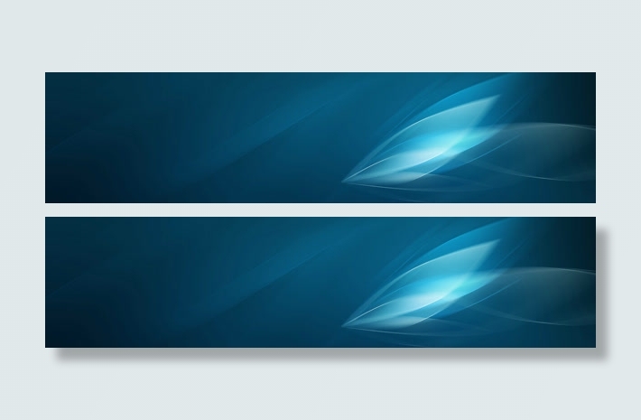 商务简约风格banner设计免抠