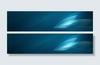 商务简约风格banner设计免抠