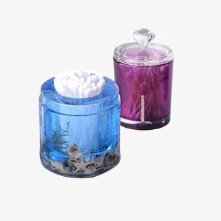 带盖牙签盒桌面收纳整理盒免抠