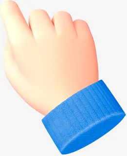 C4D点击手势免抠