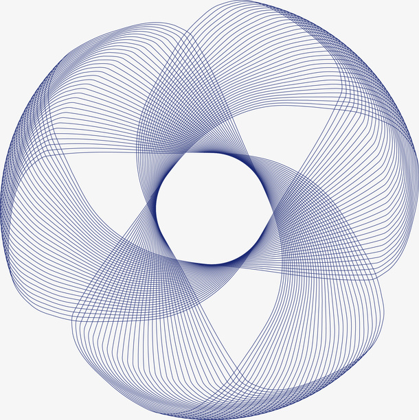 紫色旋转纹理花纹图免抠