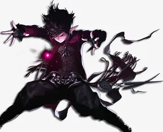 魔法妖精男孩海报背景手绘