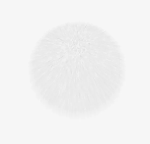 动物毛绒团团免抠